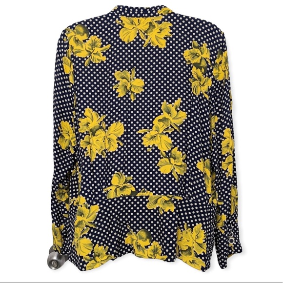 Vintage Braemar polka dot blazer vintage size 10- fits medium - Picture 2 of 5